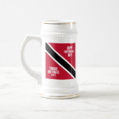 Trinidad & Tobago Onafhankelijkheidsdag Nationale  Bierpul (Links)