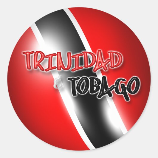 Trinidad & Tobago Sticker (Voorkant)