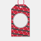 TRINIDAD & TOBAGO VLAG Aangepaste foto vieren Cadeaulabel (Achterkant)
