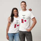 Trinidad & Tobago Vlag & Pan T-shirt (Unisex)