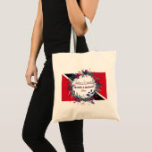 TRINIDAD TROUW WELKOM Bloemendestinatie Tote Bag (Voorkant (product))