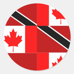 Trinidadian-Canadian Ronde Sticker