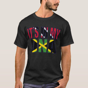 Trinidadian en Jamaican Mix DNA T-shirt