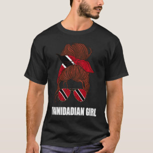 Trinidadian Girl Sunglass Trinidad en Tobago Toba T-shirt