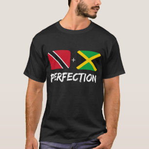 Trinidadian Plus Jamaican Perfection Mix Heritage T-shirt