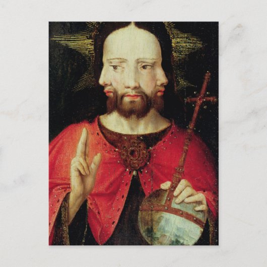 Trinitarian Christus, c.1500 Briefkaart (Voorkant)