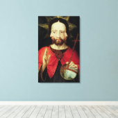 Trinitarian Christus, c.1500 Canvas Afdruk (Insitu (Houten vloer))