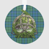 Trinité de Celtic de tartan de Lockhart de clan (dos)