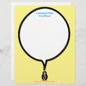 Trinité-et-Tobago Parlant De Papeterie Mme Penguin (Devant / Derrière)