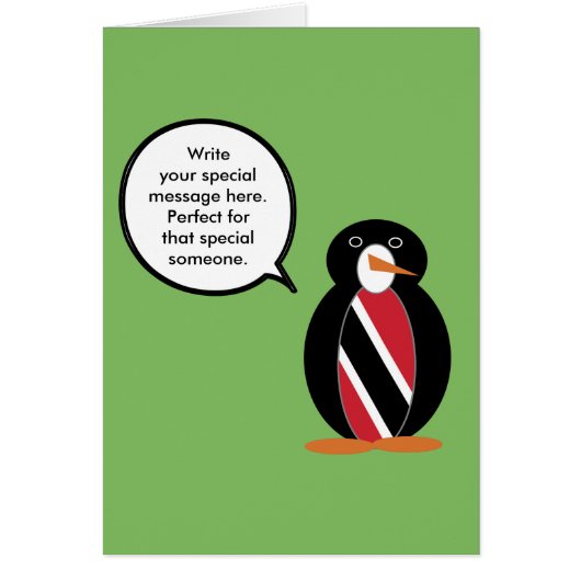 Trinité-et-Tobago Parler de Mme Talking Penguin Ca (Devant)