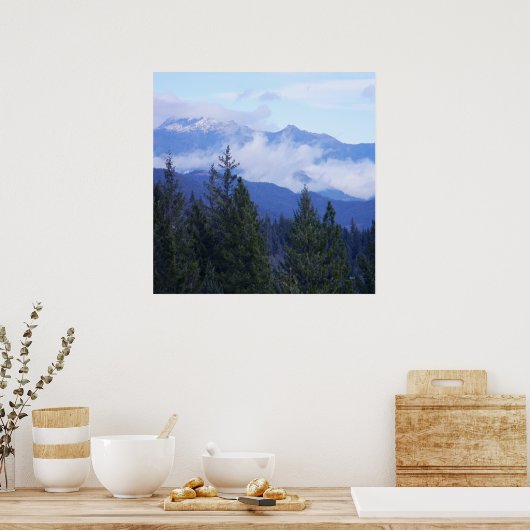 Trinity Alps... Poster (Keuken)