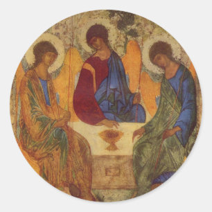 Trinity Angels bij Mamre Ronde Sticker