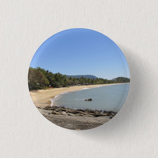 Trinity Beach - Australia Badge Ronde Button 3,2 Cm (Voorkant)