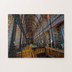 Trinity Bibliotheek Dublin Ierland. Legpuzzel