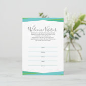 Trinity Chat Bubbles Visitor Kaart (Staand voorkant)