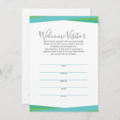 Trinity Chat Bubbles Visitor Kaart (Voorkant / Achterkant)