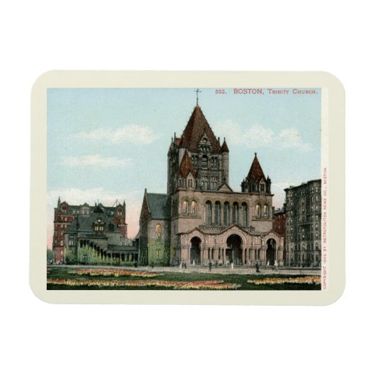 Trinity Church, Boston 1906 Magneet (Horizontaal)