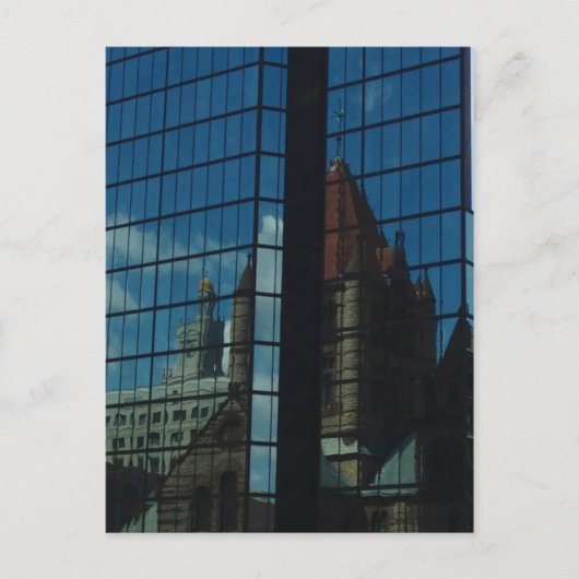 Trinity Church/John Hancock Tower Carte postale (Devant)