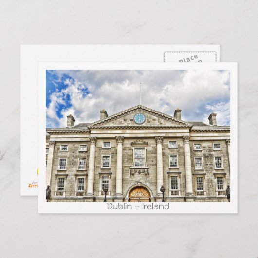 Trinity College Briefkaart (Voorkant / Achterkant)