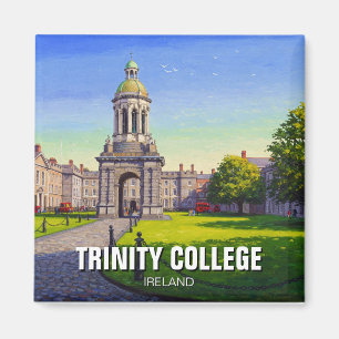 Trinity College Dublin Ierland Reizen Magneet