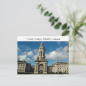 Trinity College Dublin, Irlande Carte postale (Debout devant)