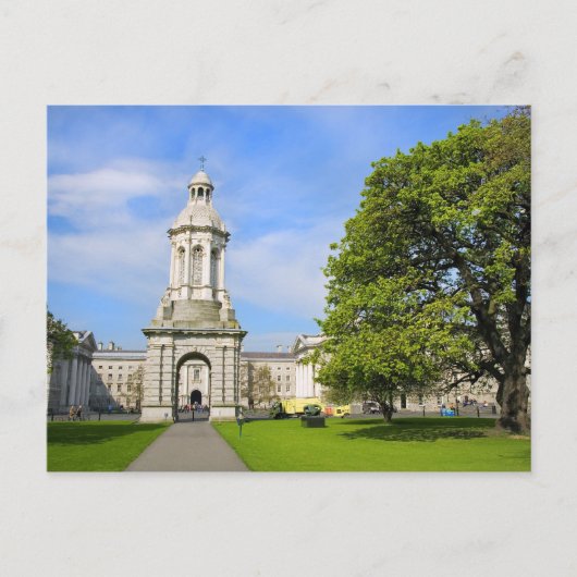 Trinity College in Dublin Briefkaart (Voorkant)