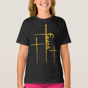 Trinity Cross Christelijke Faith Kinder jongens me T-shirt