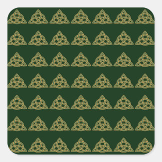 Trinity Knot Green Stickers