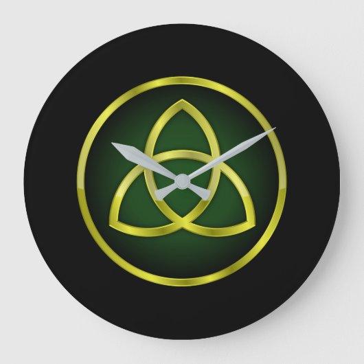 Trinity knot grote klok (Voorkant)