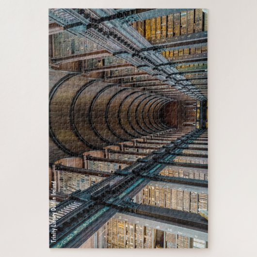 Trinity Library Dublin Irlande Jigsaw Puzzle (Vertical)