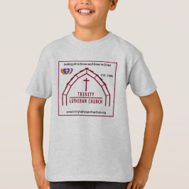 Trinity Logo met RIC op rug Kinder T-shirt