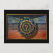 Trinity Lotus Briefkaart (Voorkant)