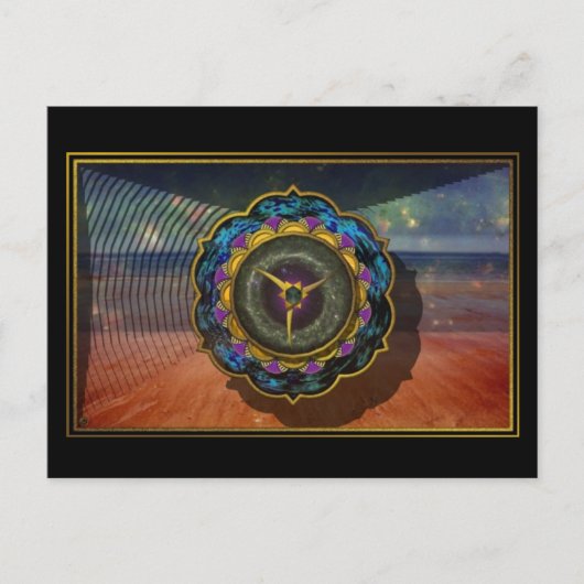 Trinity Lotus Briefkaart (Voorkant)