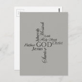 Trinity Names Briefkaart (Voorkant / Achterkant)