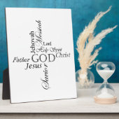 Trinity Names Fotoplaat (Zijkant)