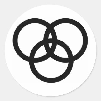 Trinity Ronde Sticker