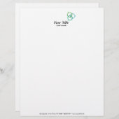 Trinity Speech Bubble Custom Briefhoofd (Voorkant / Achterkant)