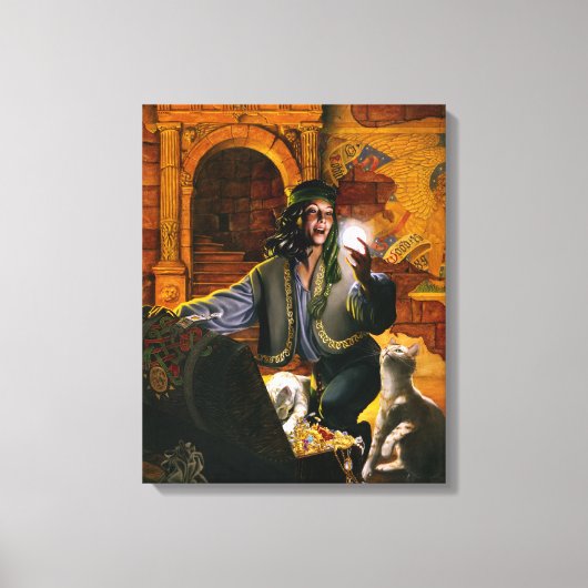 Trinket - gewikkeld canvas afdruk (Voorkant)