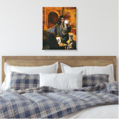 Trinket - gewikkeld canvas afdruk (Insitu (Slaapkamer))