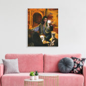 Trinket - gewikkeld canvas afdruk (Insitu (Woonkamer))