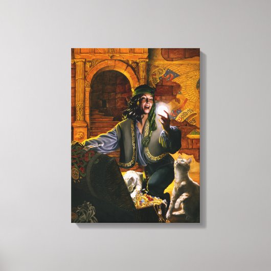 Trinket - gewikkeld canvas afdruk (Voorkant)