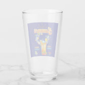 Trinkglas Glas (Achterkant)