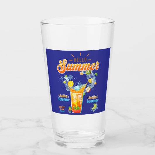Trinkglas Glas (Voorkant)