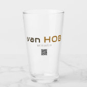 Trinkglas, van HOB Glas (Voorkant)