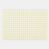 Trio 2 Motifs géométriques Ensemble de papier d'en (Devant)