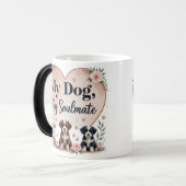 Trio Chiots Morphing Mug (11 oz) (Devant gauche)
