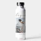 Trio Collage EDITABLE COULEUR Bouteille d'eau (Gauche)