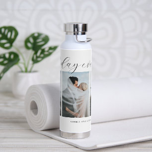 Trio Collage EDITABLE COULEUR Bouteille d'eau