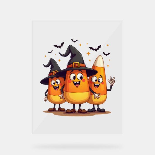 Trio Corn de bonbons - Drôle caractères d'Hallowee (Recto)