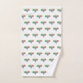 Trio de décorations de fêtes (Serviette à main)